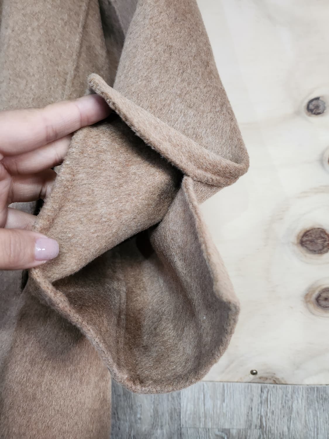 426) 리스트 캐시미어블랜드 코트 상품이미지4