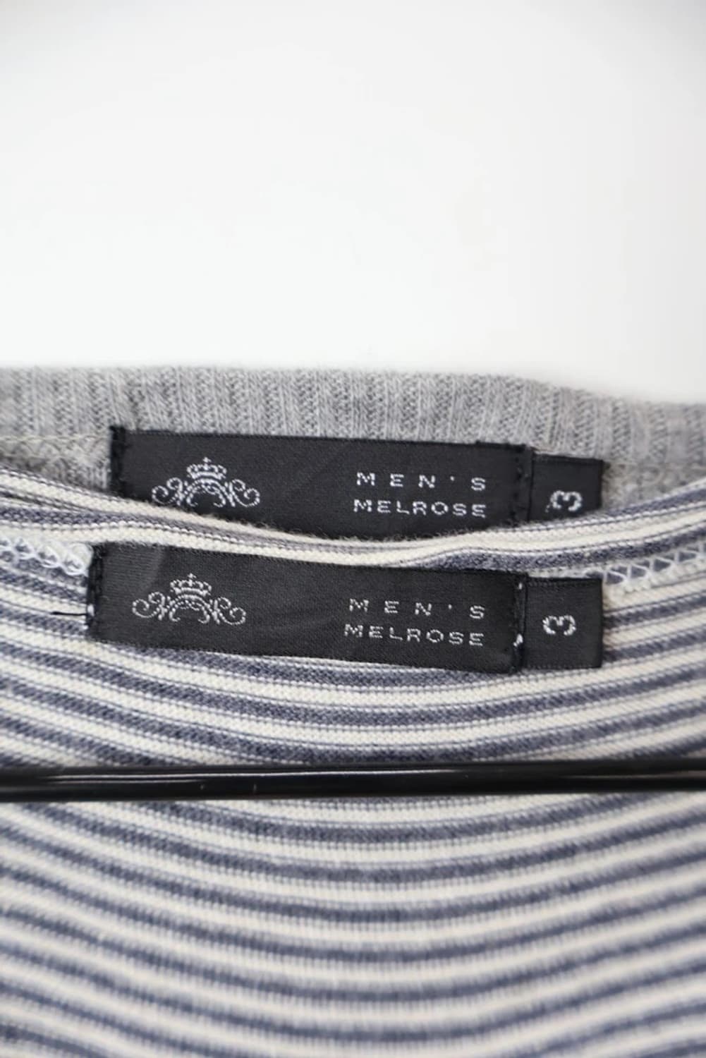 Mens Melrose Double Layer V Neck Knit 상품이미지5