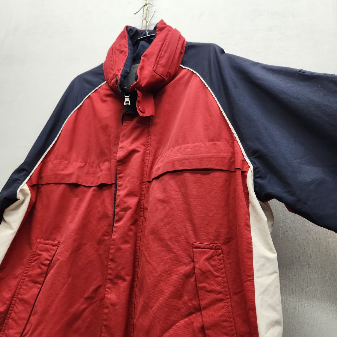 올드스쿨 노티카 배색 바람막이 자켓 XL(3XL) 상품이미지3