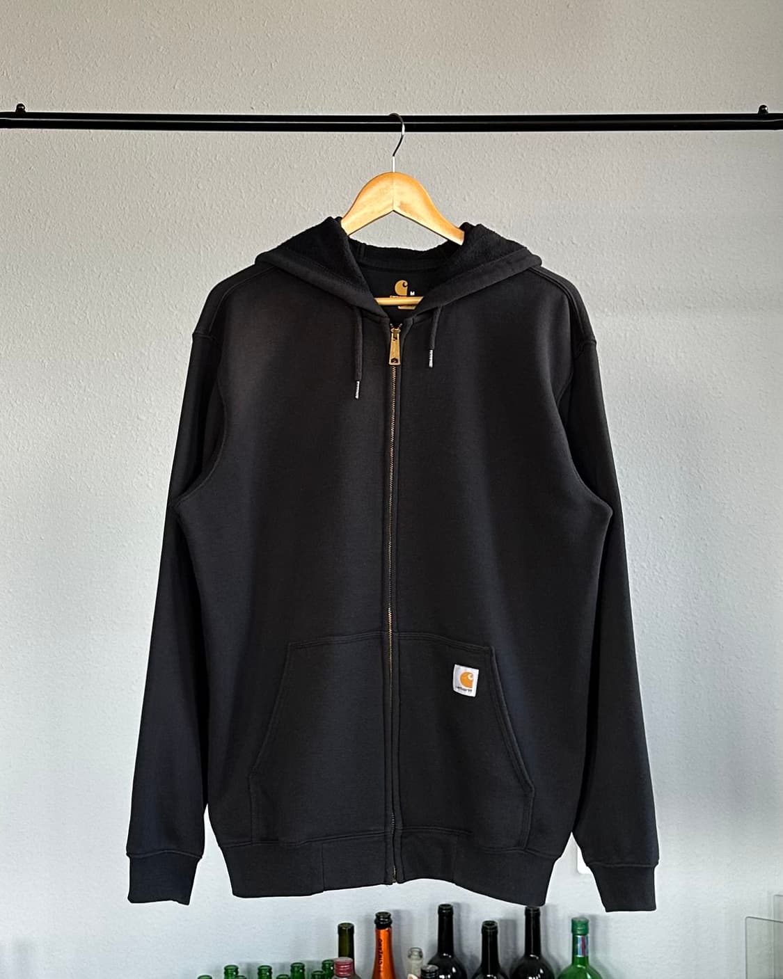 [L]칼하트 미드웨이트 기모 후드집업 상품이미지1