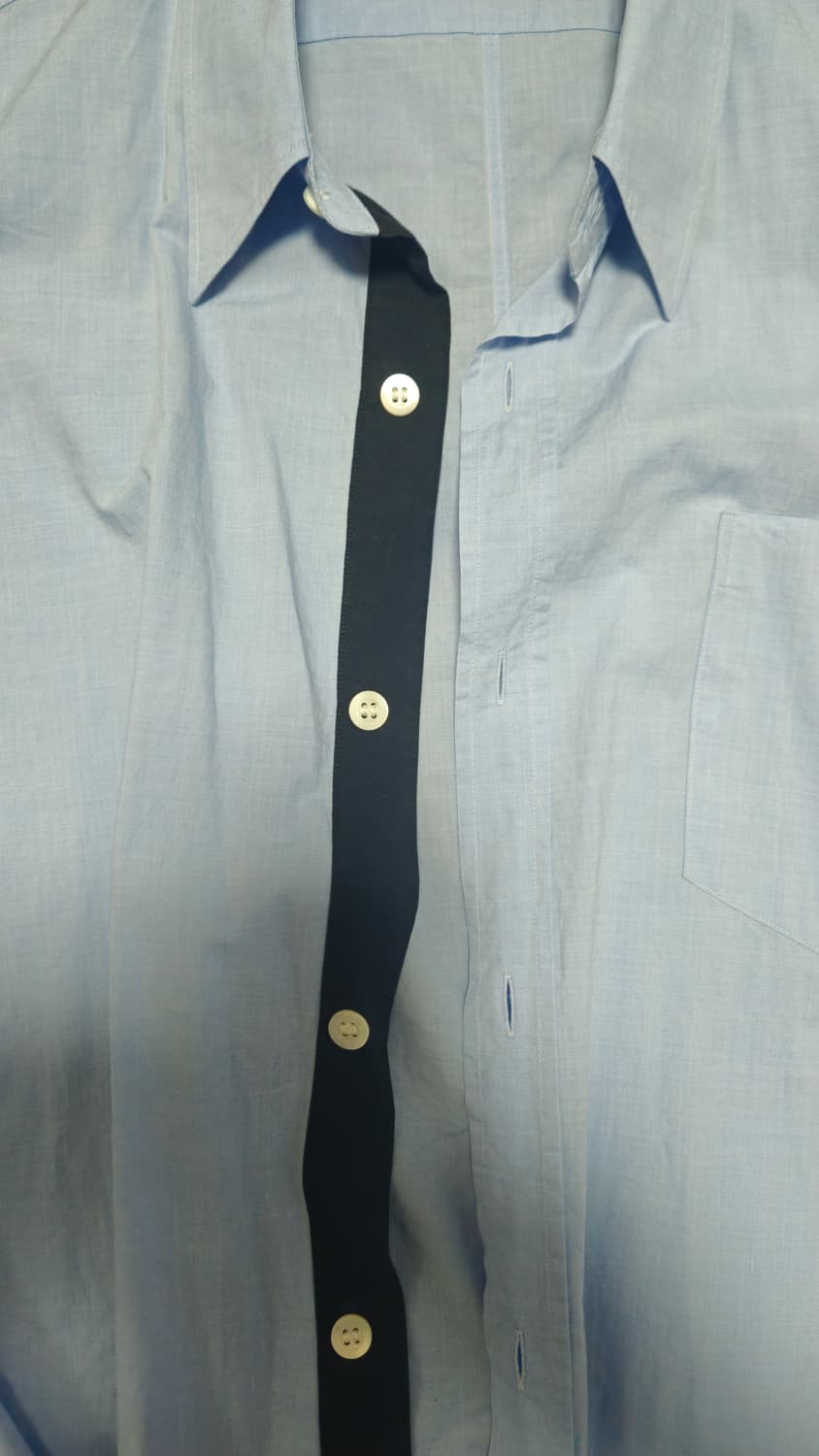 드리스반노튼 블루 셔츠 48 상품이미지3