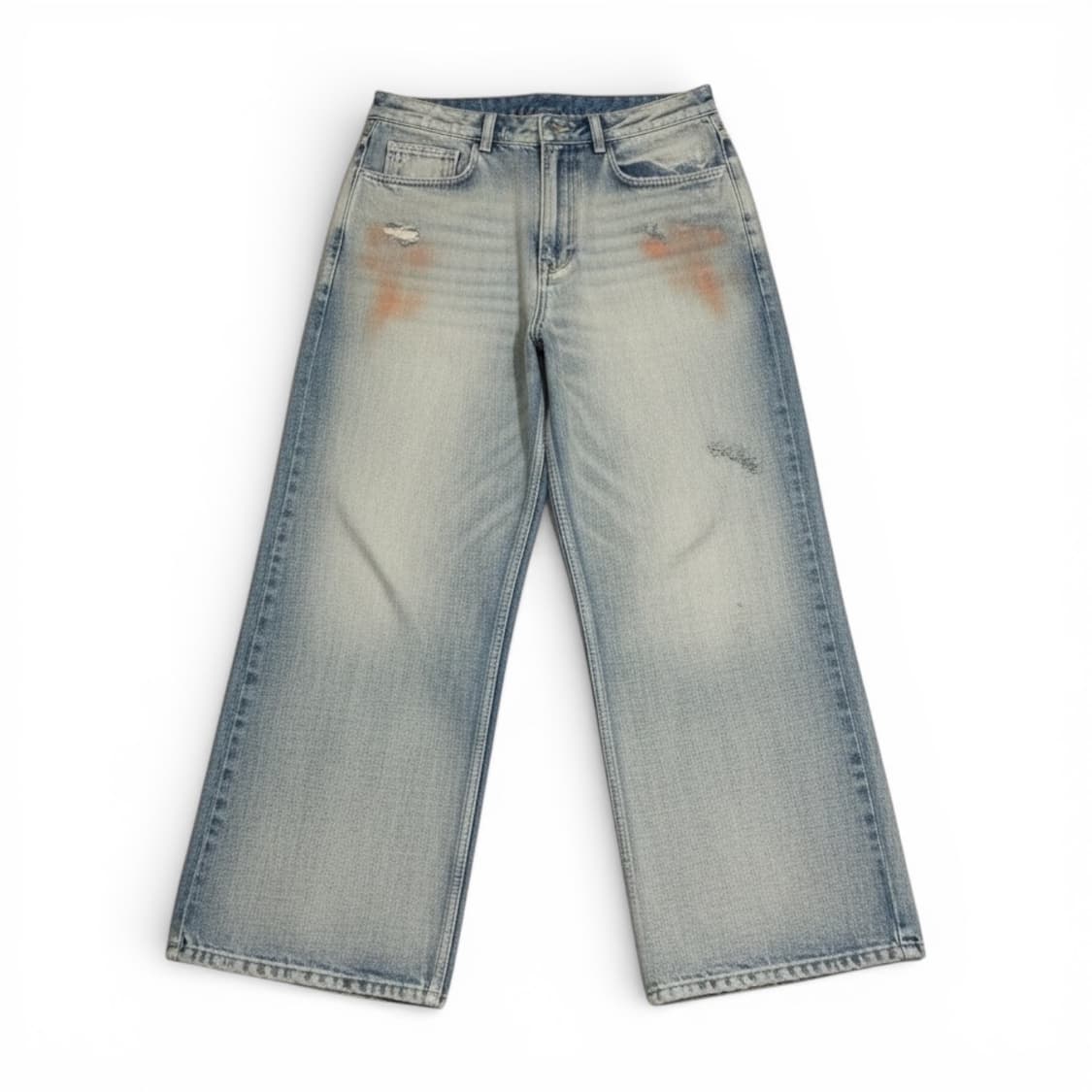 시스템옴므 워싱 데님팬츠 (QC샘플) 상품이미지1