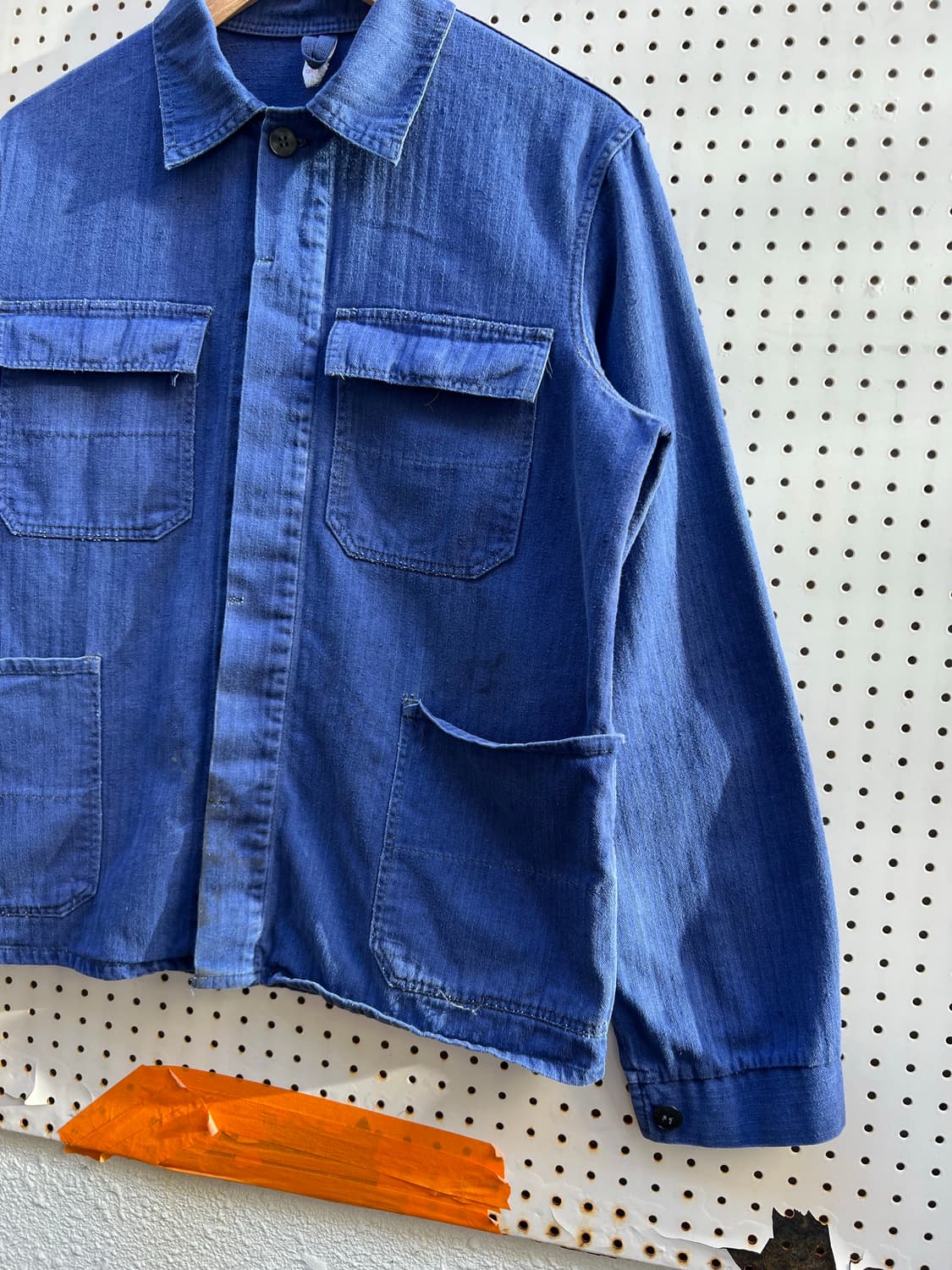 OLD VINTAGE HBT 4 POCKET FRENCH 프렌치워크자켓 상품이미지6