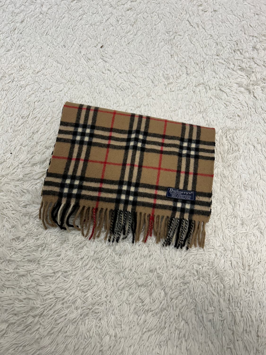 Burberry Nova Check Lambswool Muffler 상품이미지3
