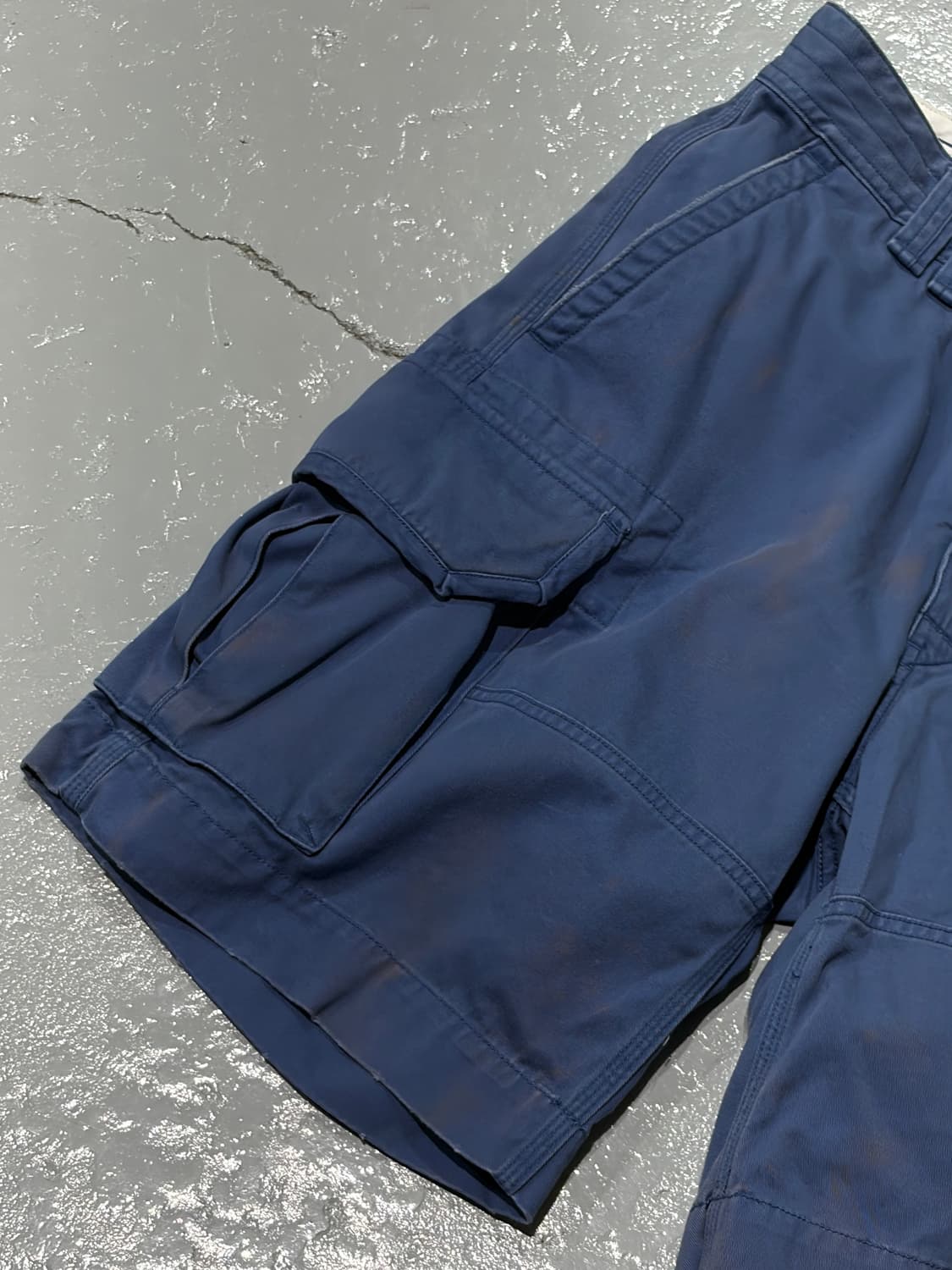 폴로 랄프로렌(PoloRalphLauren) 블루 카고 팬츠 반바지 상품이미지4