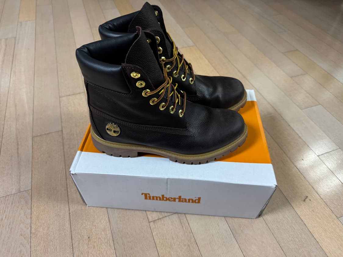 팀버랜드 에스프레소 컬렉션 6인치 워터프루프 워커 부츠 브라운 - 와이드 상품이미지4