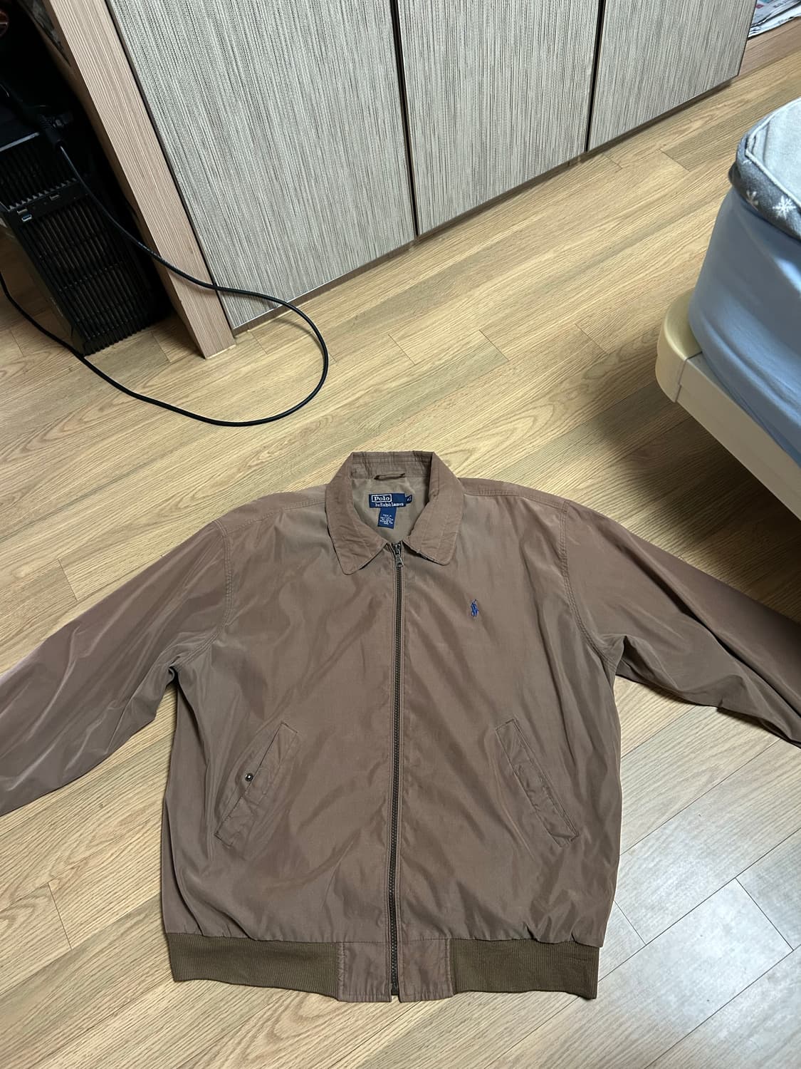 폴로 스웨이드 자켓 상품이미지1