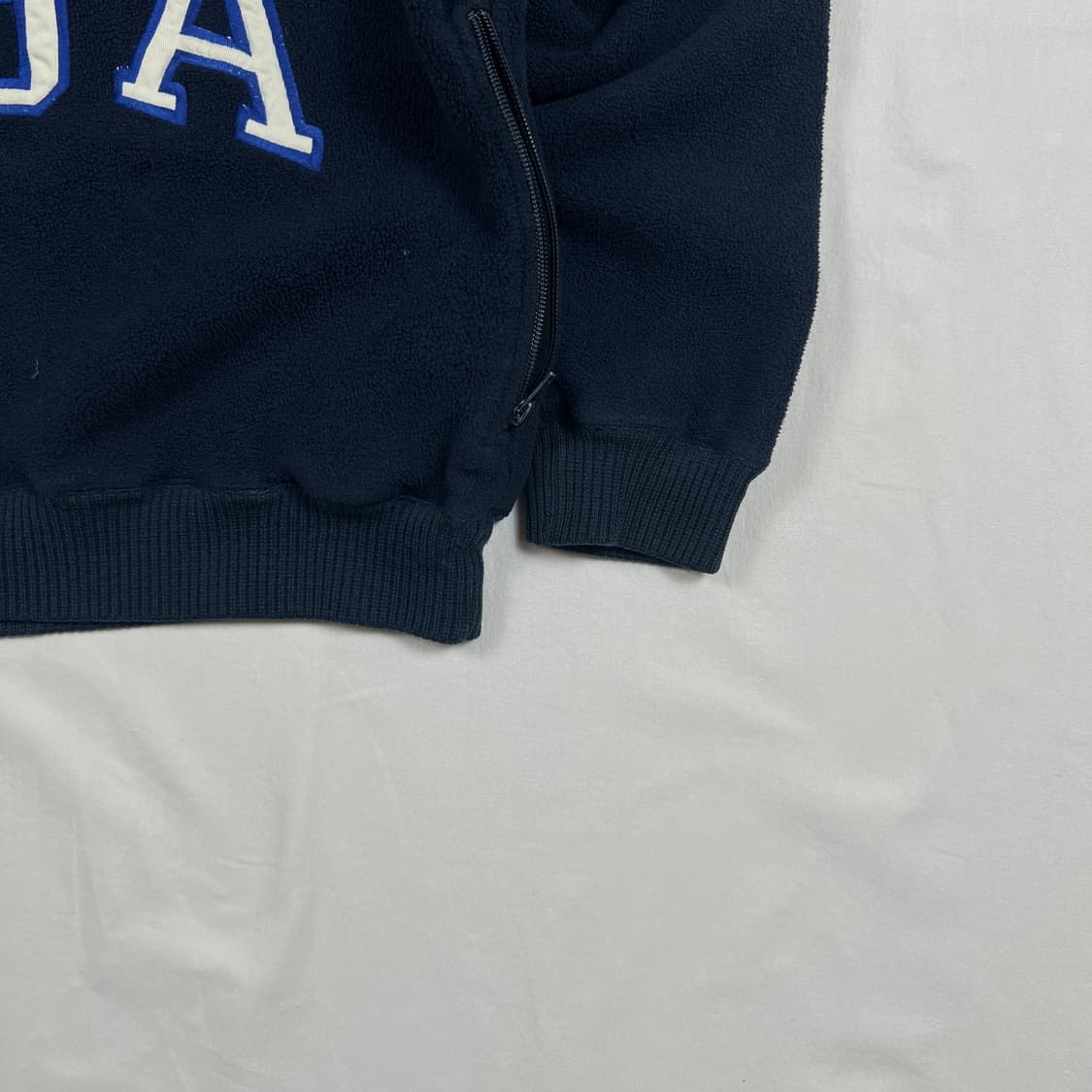 90‘s 폴로스포츠 usa 스펠아웃 성조기 하프집업 플리스 상품이미지4