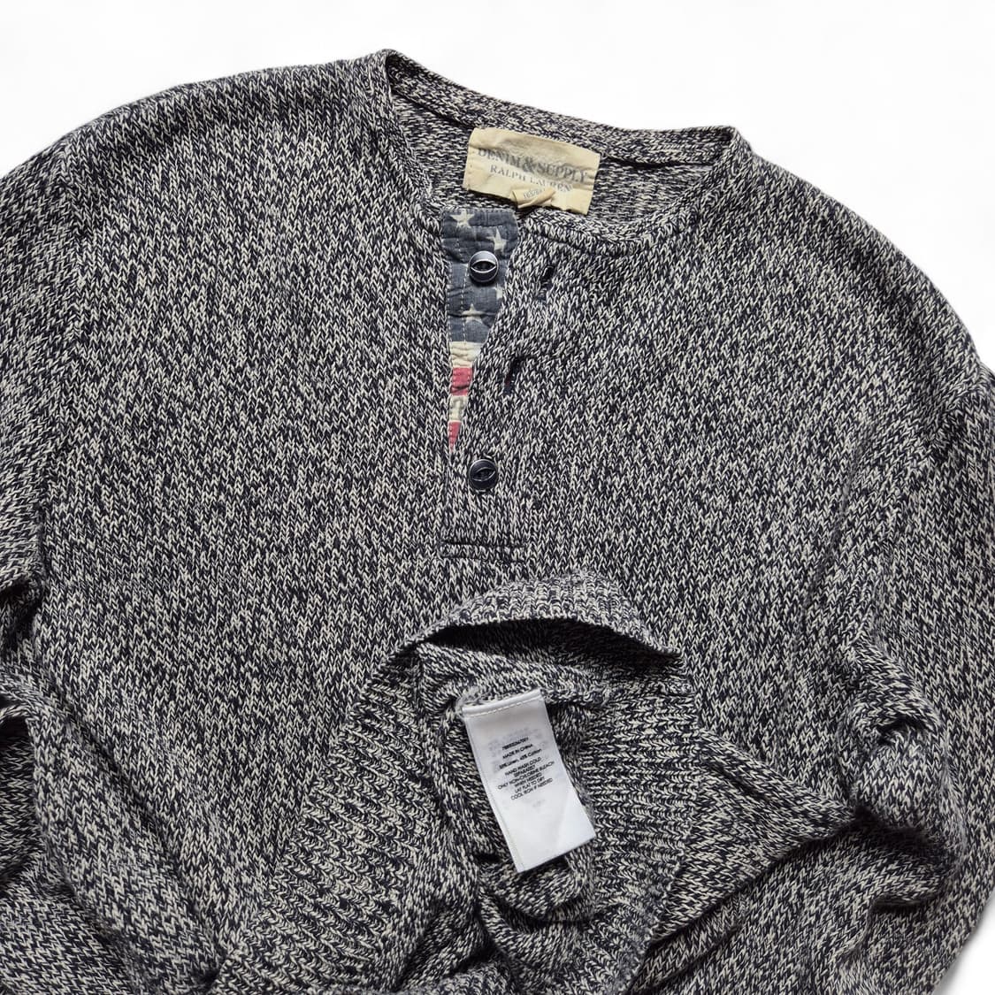 [XS] 데님앤서플라이 헨리넥 니트 상품이미지1