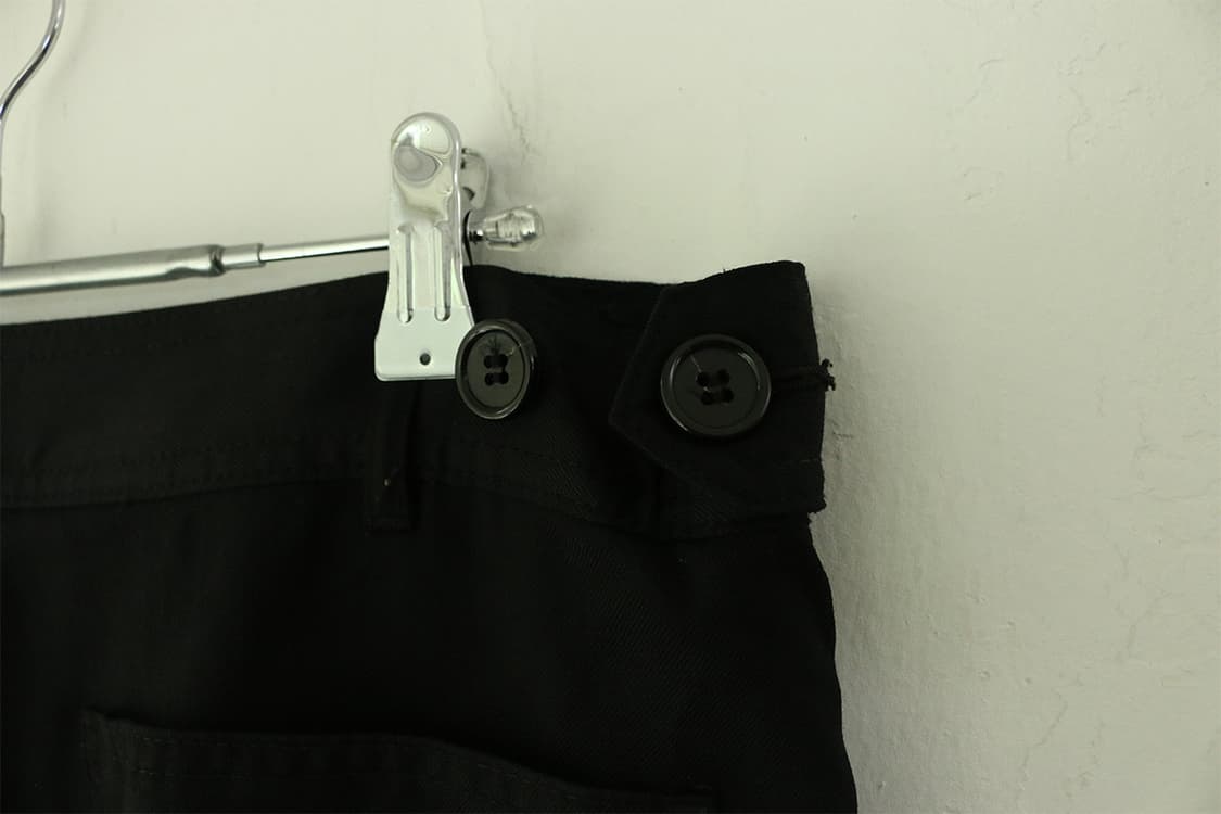 꼼데가르송 블랙 트라우저  상품이미지8