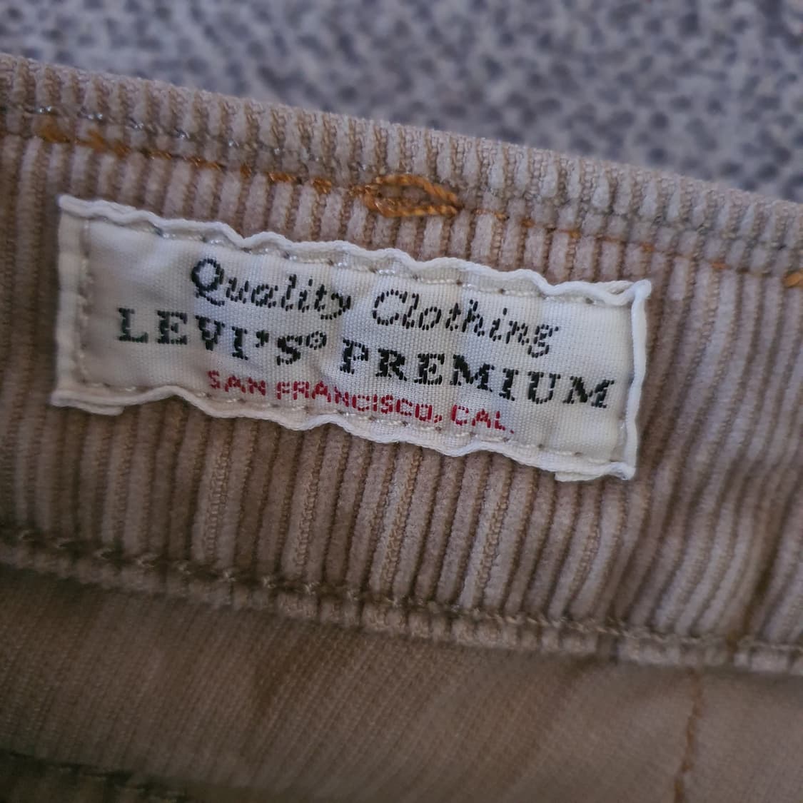 리바이스 511빈티지 골덴 팬츠  상품이미지4