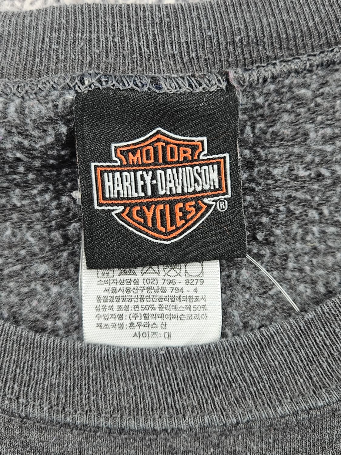 할리데이비슨 레드락 캐나다 샬롯타운 맨투맨 스웻 셔츠 (L)/ 10940 상품이미지9