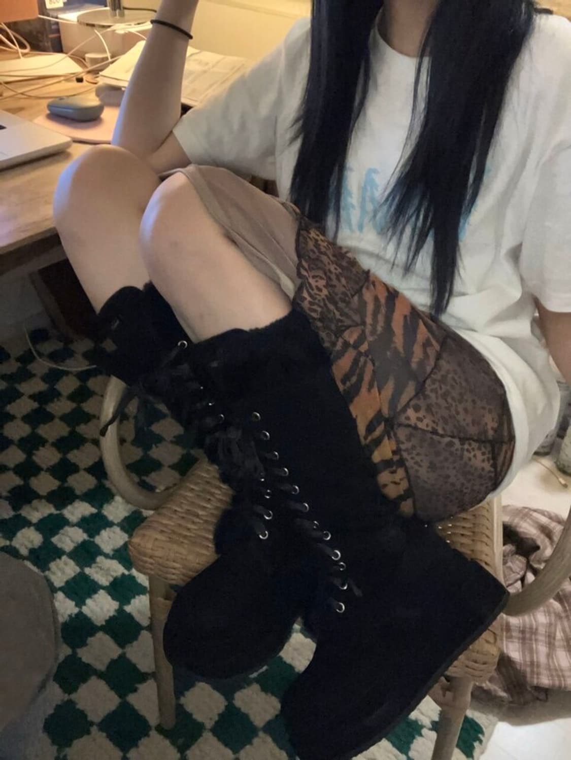 루루서울) 윈터 엔젤 퍼 부츠 상품이미지3