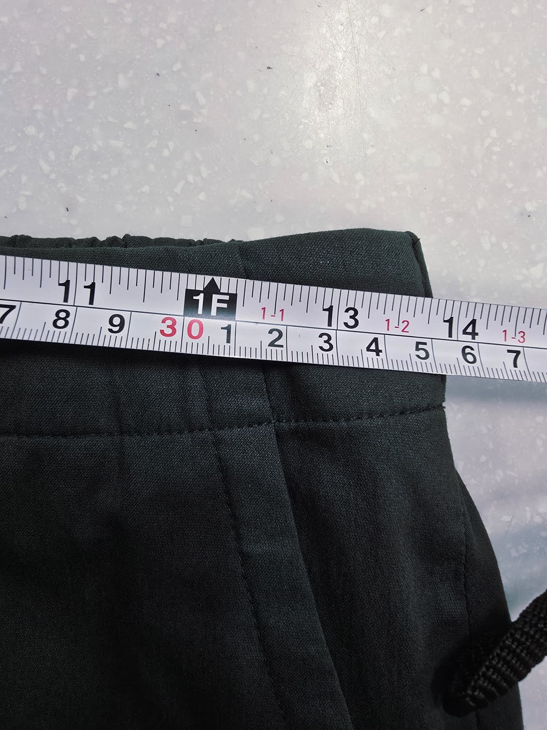 이새 다크 그린 와이드 팬츠 상품이미지8