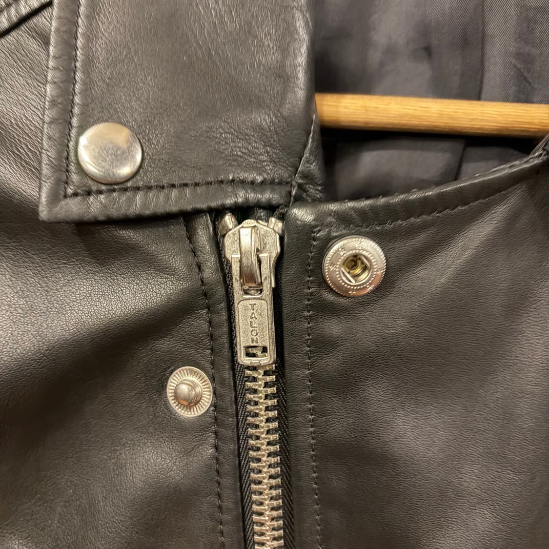 BLK DNM 레더라이더자켓 S 상품이미지3