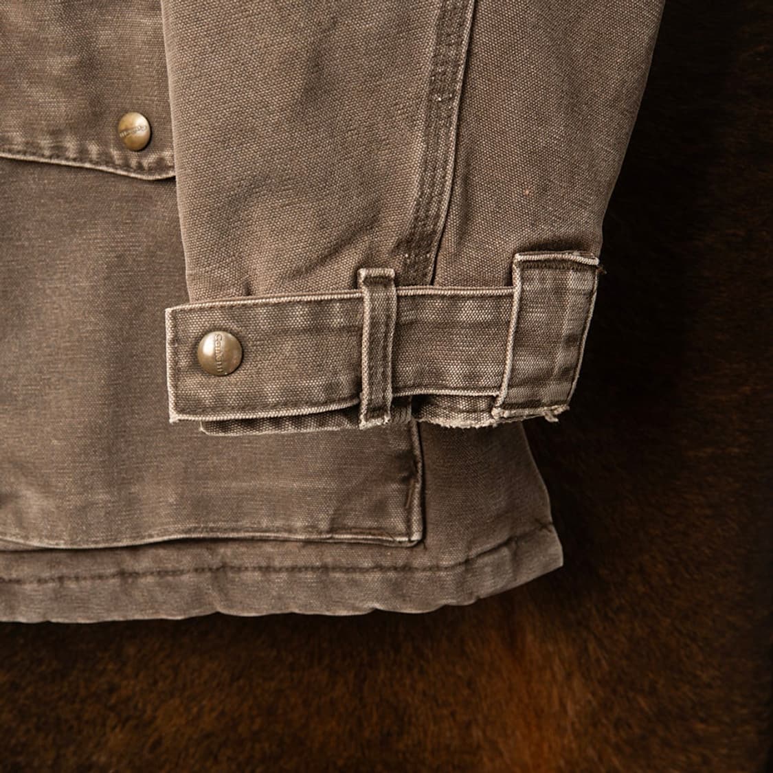 [120] 90s 칼하트 C52 블랭킷 라이닝 워크자켓  상품이미지6