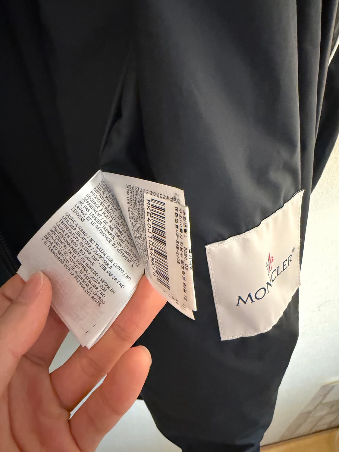 몽클레어 나일론 봄버자켓 105 상품이미지6