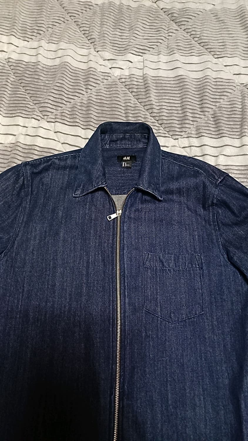 H&M 데님자켓 100 가슴57 기장73 상품이미지2