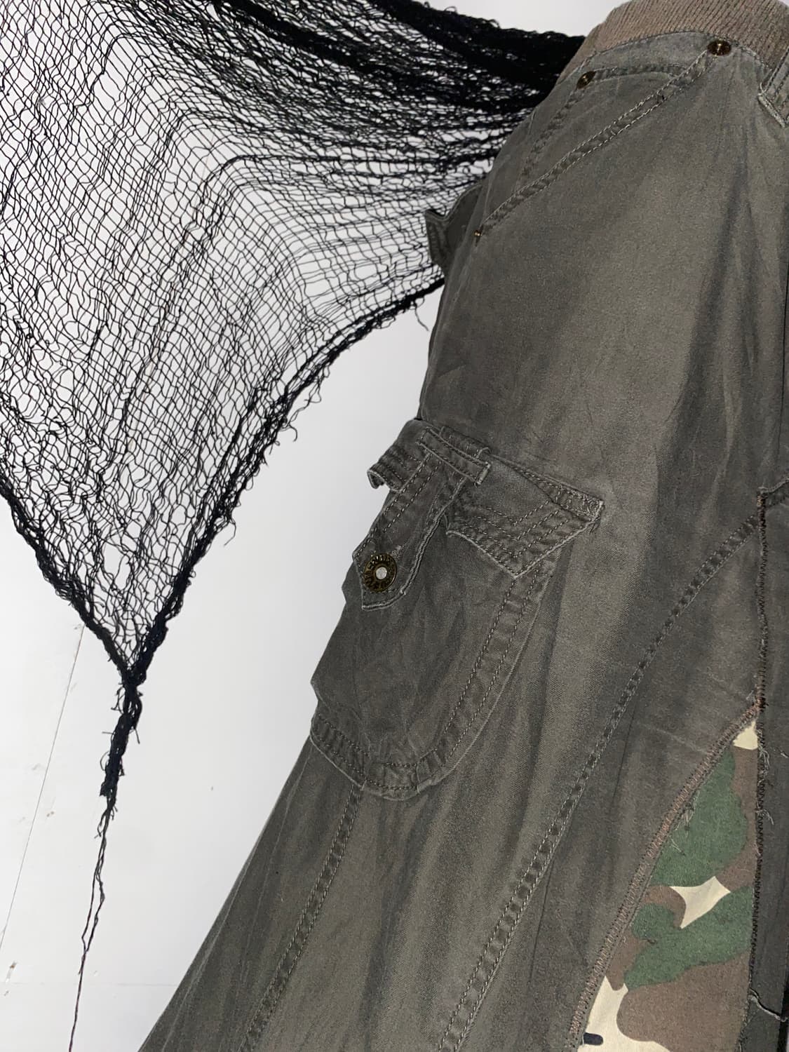 ꒰ঌ 체로키 카모플라쥬 카고 스커트 ໒꒱ 상품이미지4