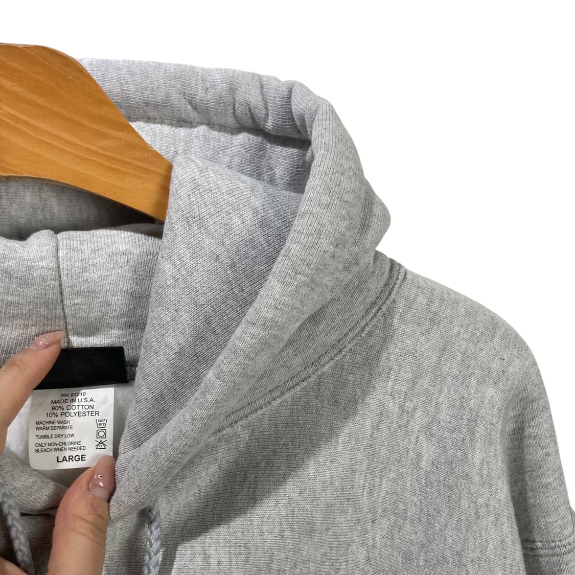 캠버 usa 멜란지 후드 상품이미지4