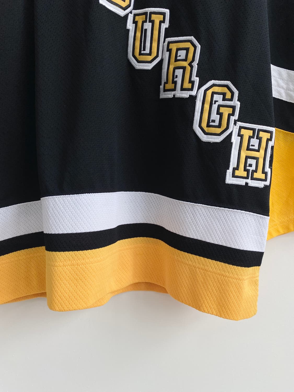 90's 스타터 NHL 피츠버그 펭귄스 하키 져지 상품이미지4