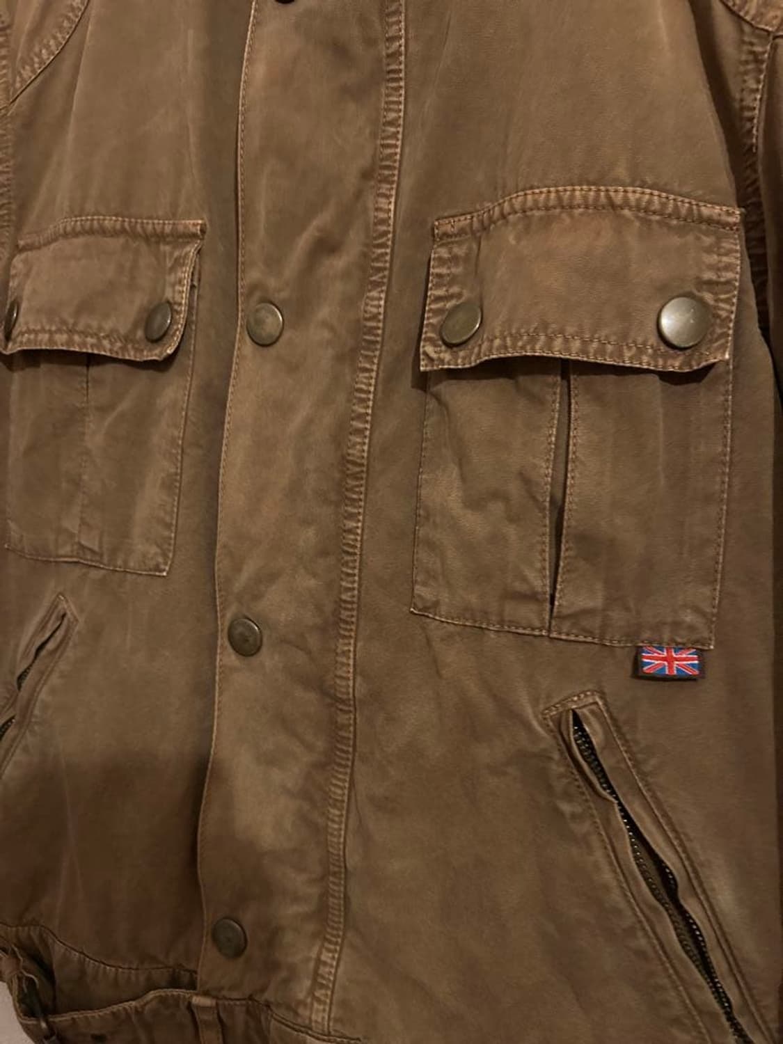 이태리 벨스타프 캔버스 라이더 쟈켓 상품이미지3