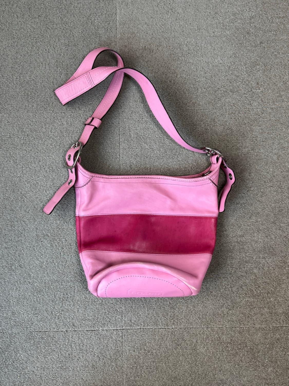 올드 코치 럭비 스트라이프 더플 크로스백 상품이미지2