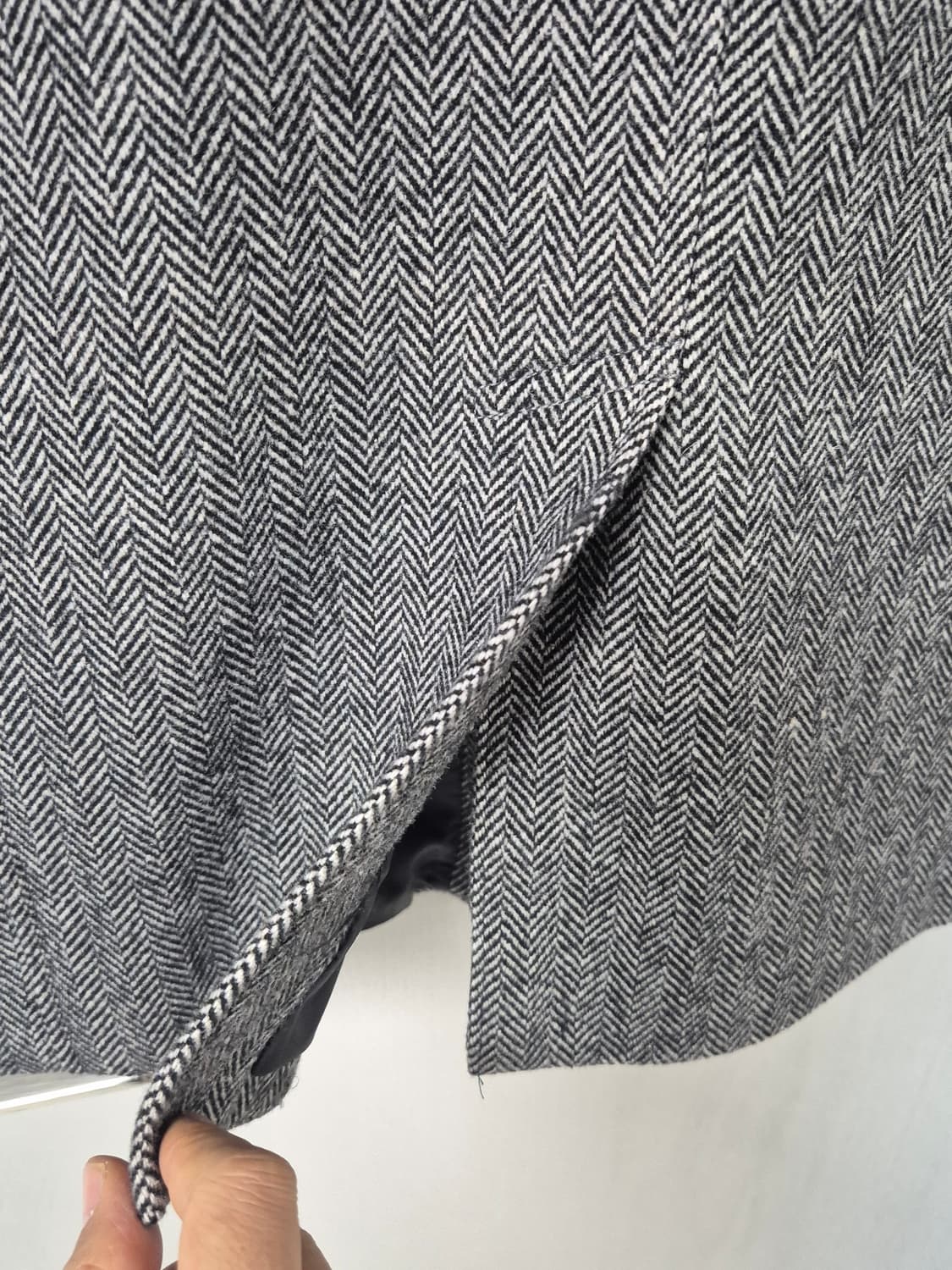 스파오 헤링본 자켓 100 (새상품) 상품이미지7