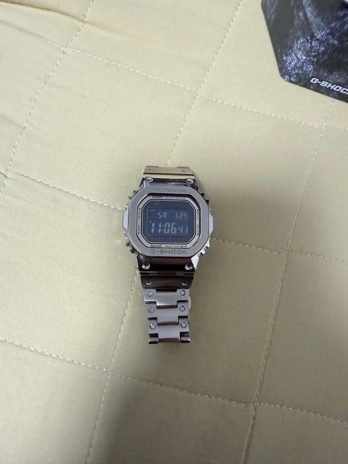 국내매장판) 지샥 b5000gd-9 금장 골드 시계 상품이미지3