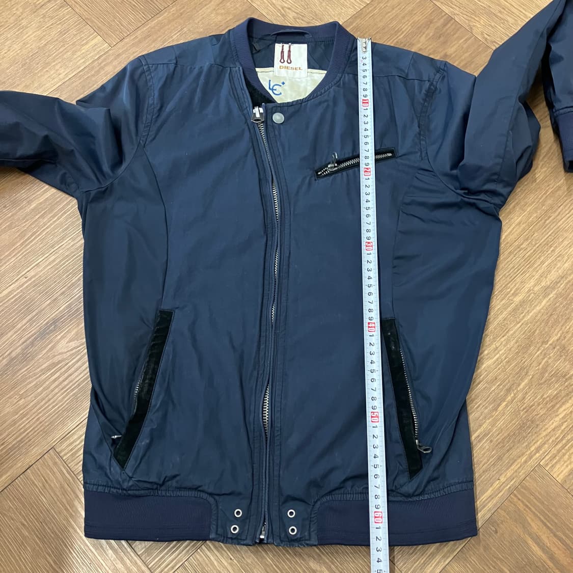 N290 디젤 사선 봄버 자켓 상품이미지8