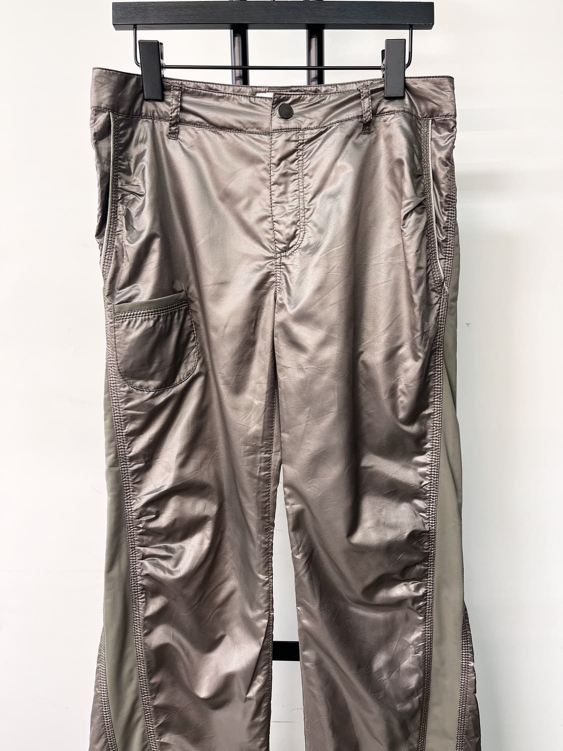 힐크릭 y2k 사이드 트랙 라인 부츠컷 팬츠 상품이미지3