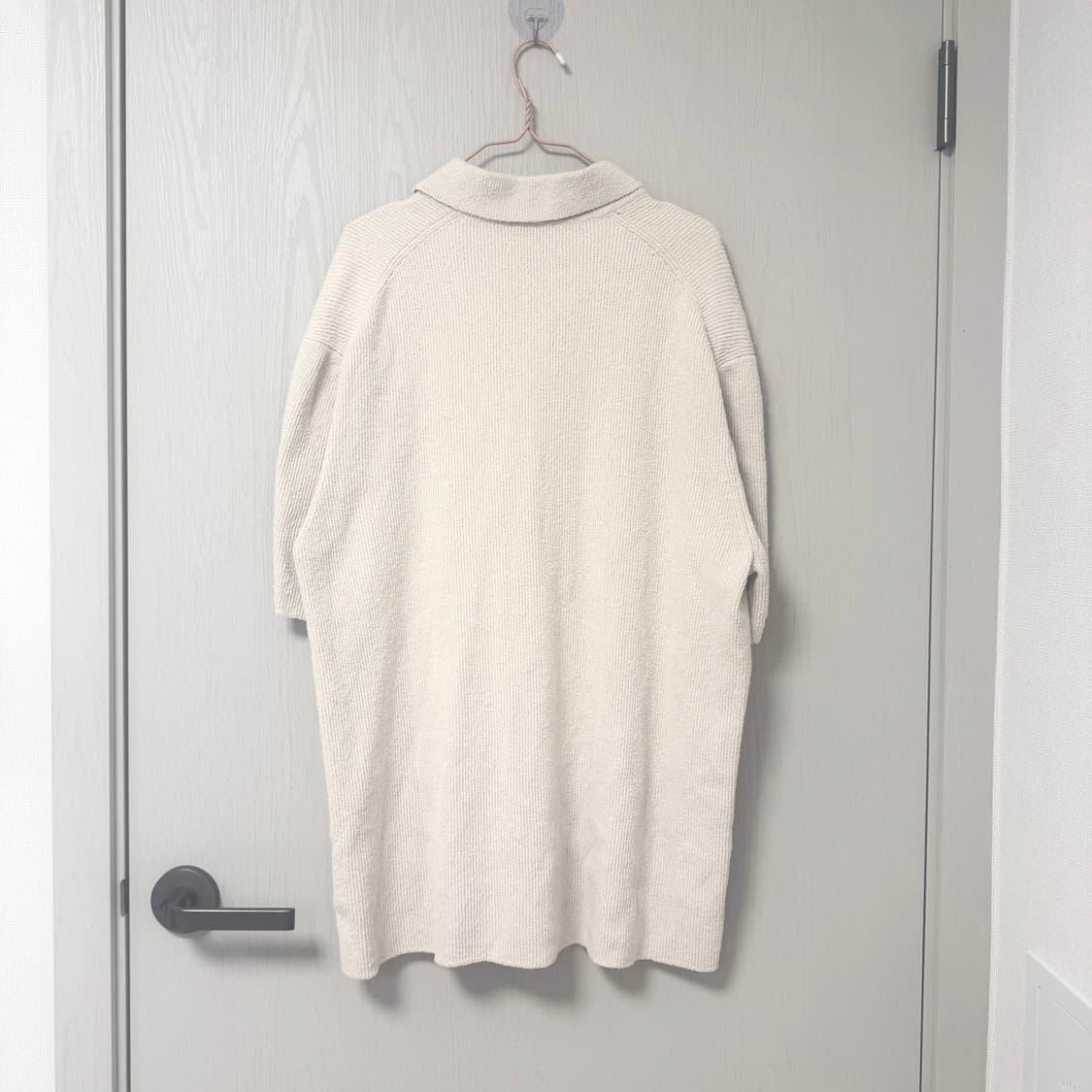 (L) cos 테리 반팔 가디건 상품이미지3