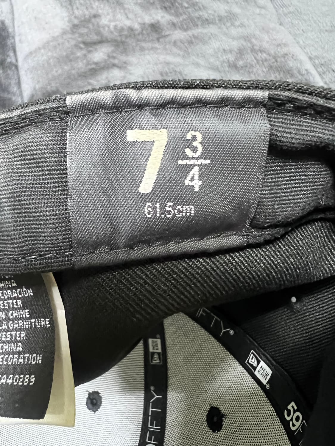 뉴에라 59 fifty MLB 어센틱 시카고 화이트 상품이미지4