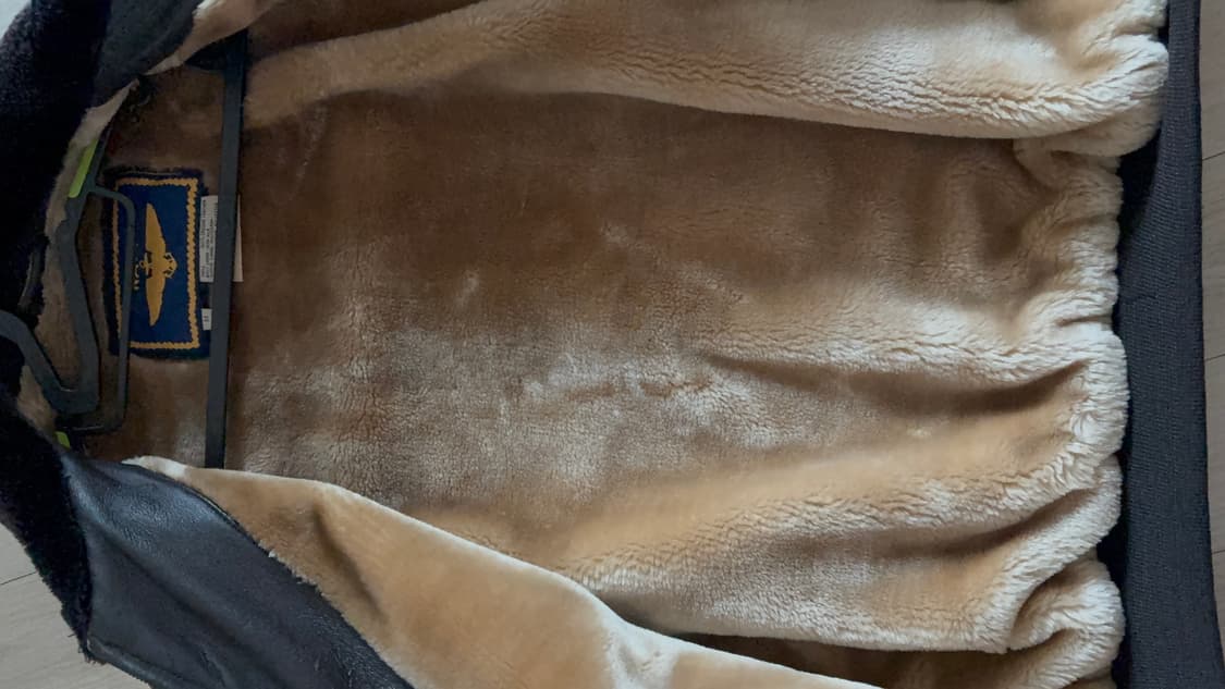 Navy 미군 무스탕  상품이미지5