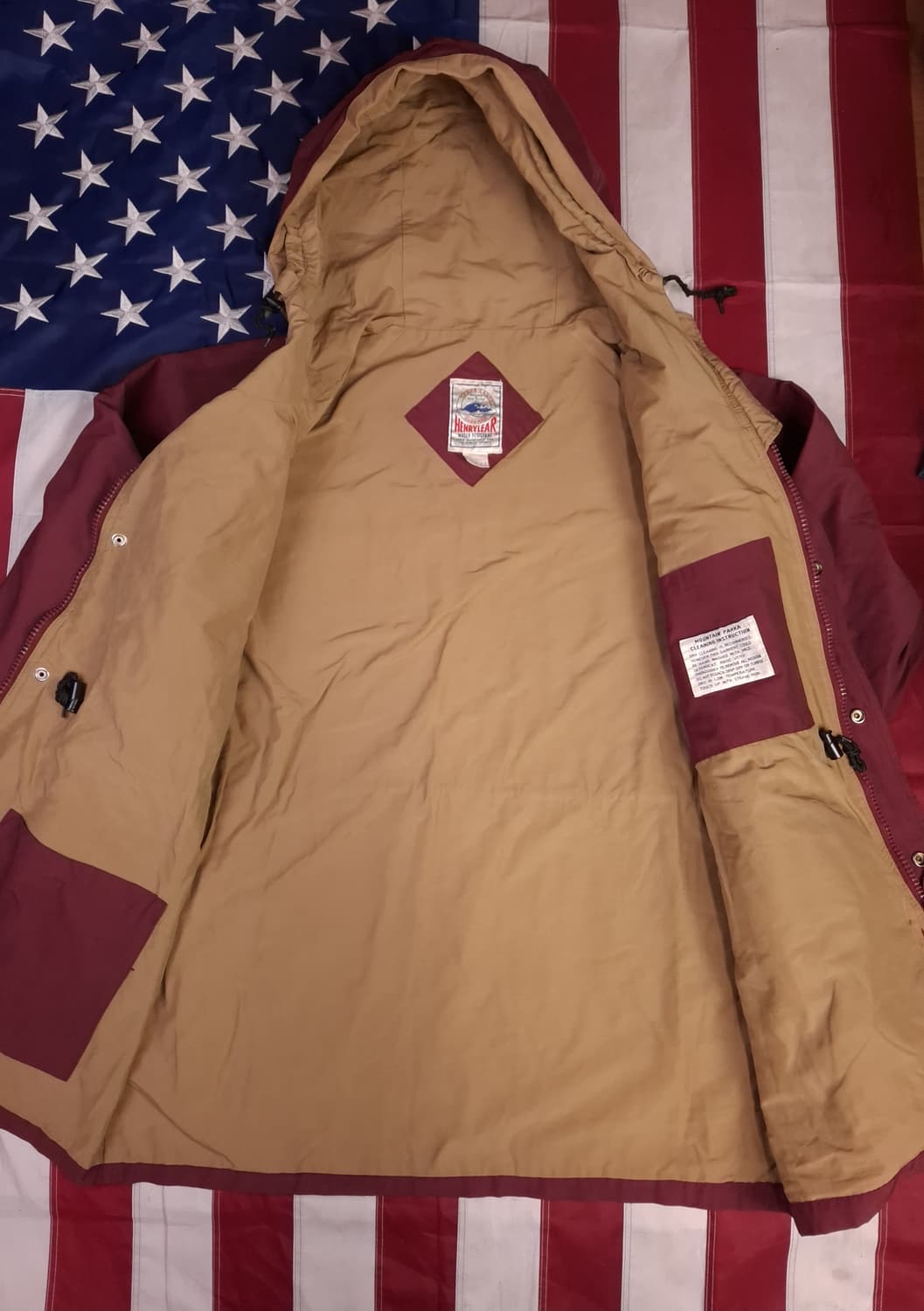 오리지날 90's 슈가케인 헨리리어 마운틴파카 상품이미지8