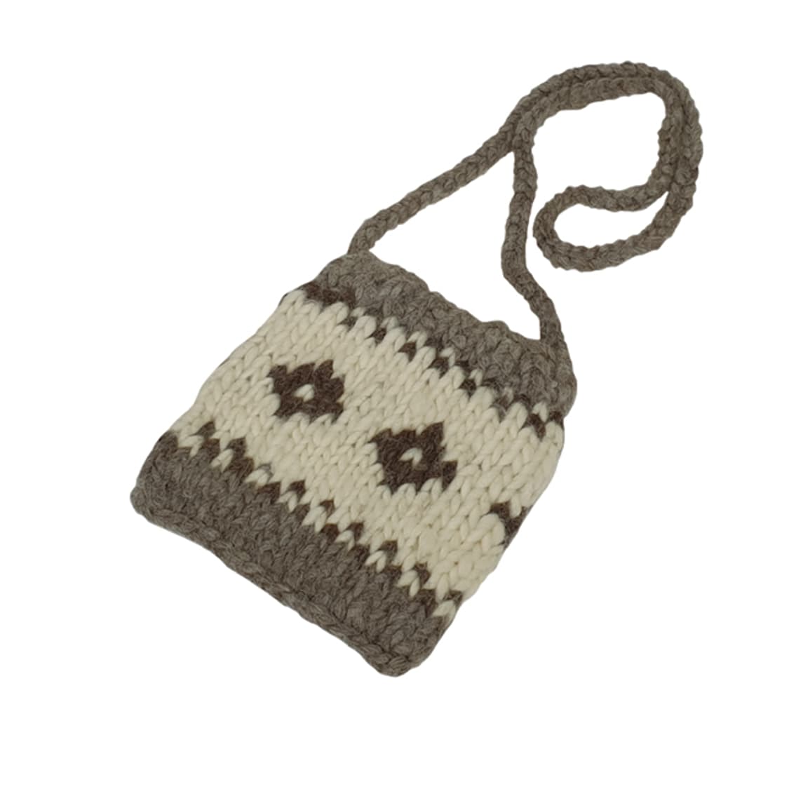 vintage cowichan 핸드메이드숄더니트백 상품이미지2