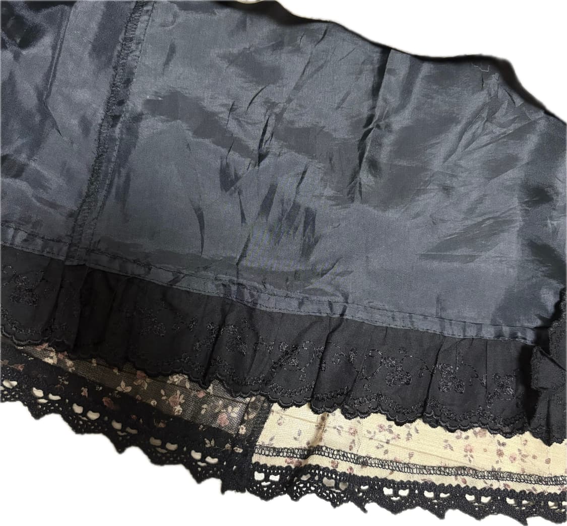 빈티지 모리걸 롱스커트 상품이미지3