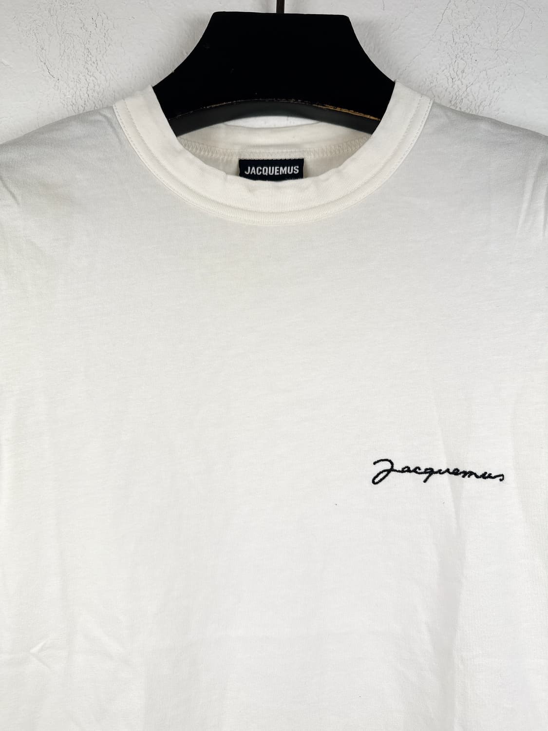 (정품/새상품) JACQUEMUS 자크뮈스여성 엠브로이더드 로고 반팔 상품이미지2