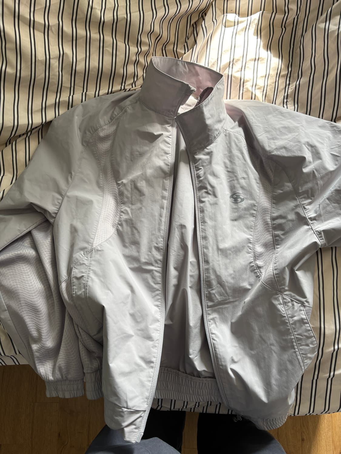 산산기어 TRACK JACKET [GREY]_25SS(2size) 상품이미지6