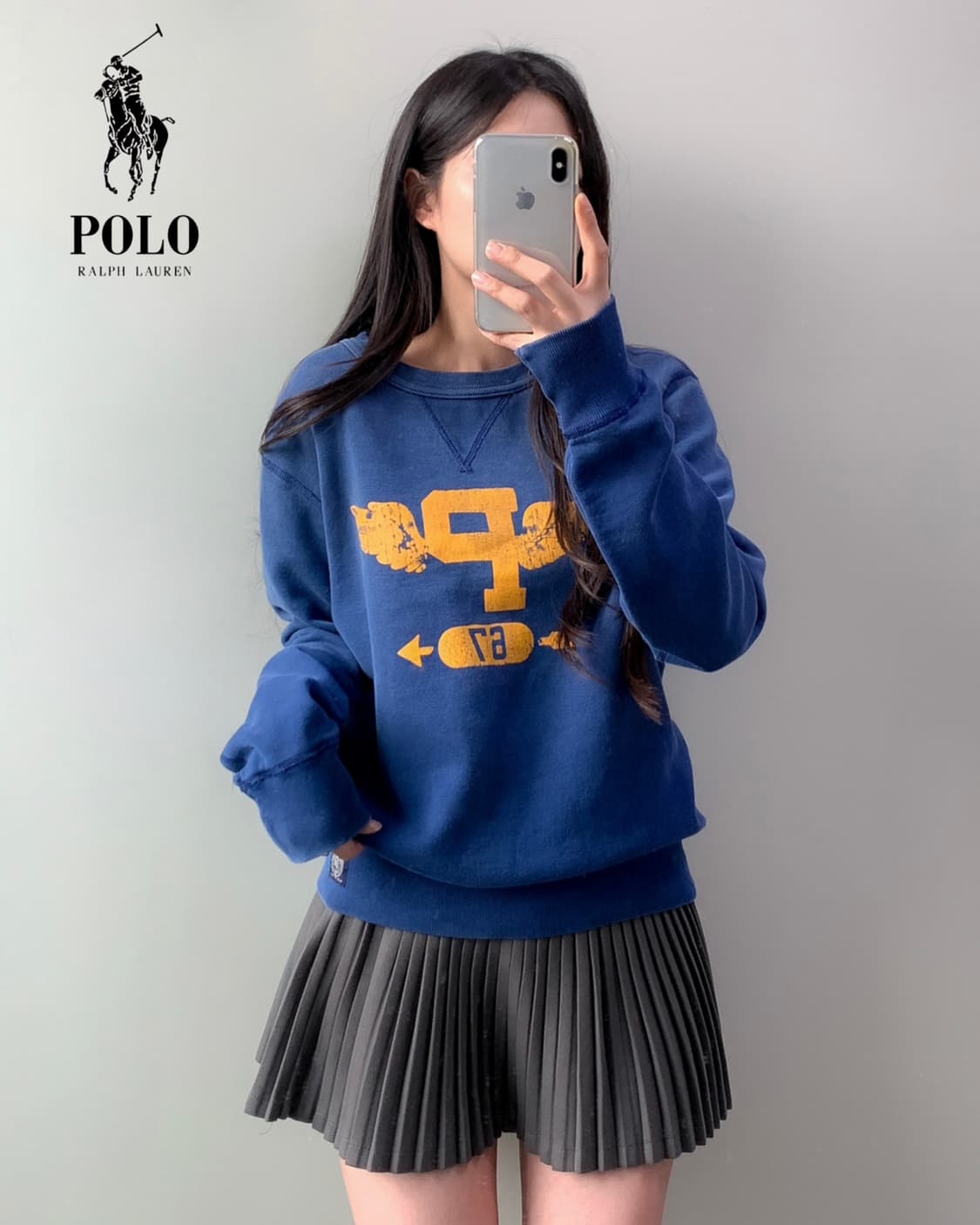 폴로 P-wing 맨투맨 상품이미지2