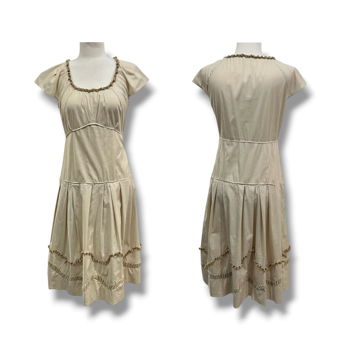  미우미우 슬리브리스 원피스 +명품감정서 y16251 상품이미지1