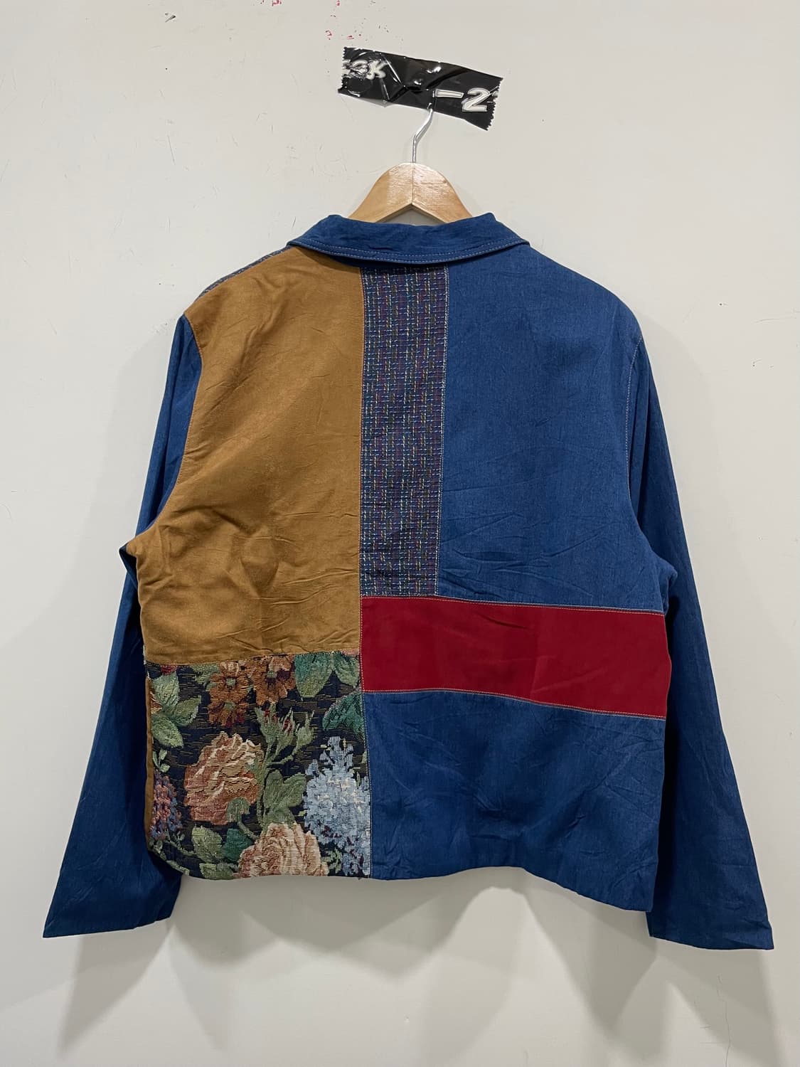 90s Koret City Blues 에스닉 패치워크 자켓 상품이미지4