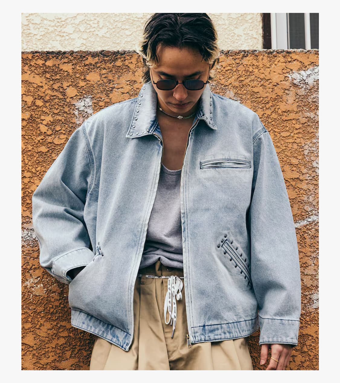 FREAK’S STORE - 25SS STUD DENIM BLOUSON 상품이미지3