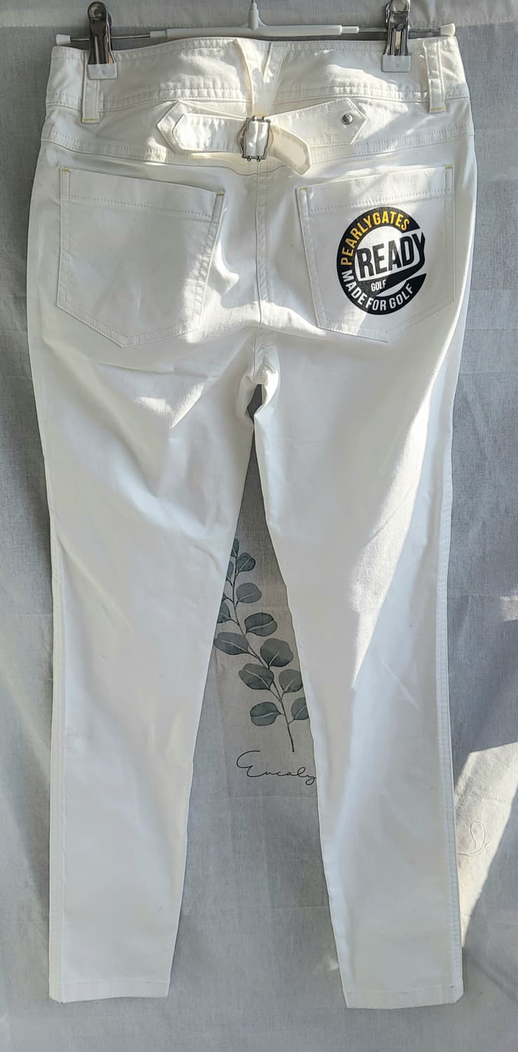 파리게이츠 여성 골프 팬츠 슬림핏 바지 허리단면 32 미사용 상품이미지2