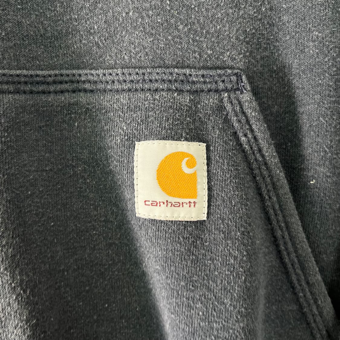 105 칼하트 사이드라인 네이비 후드티 상품이미지3