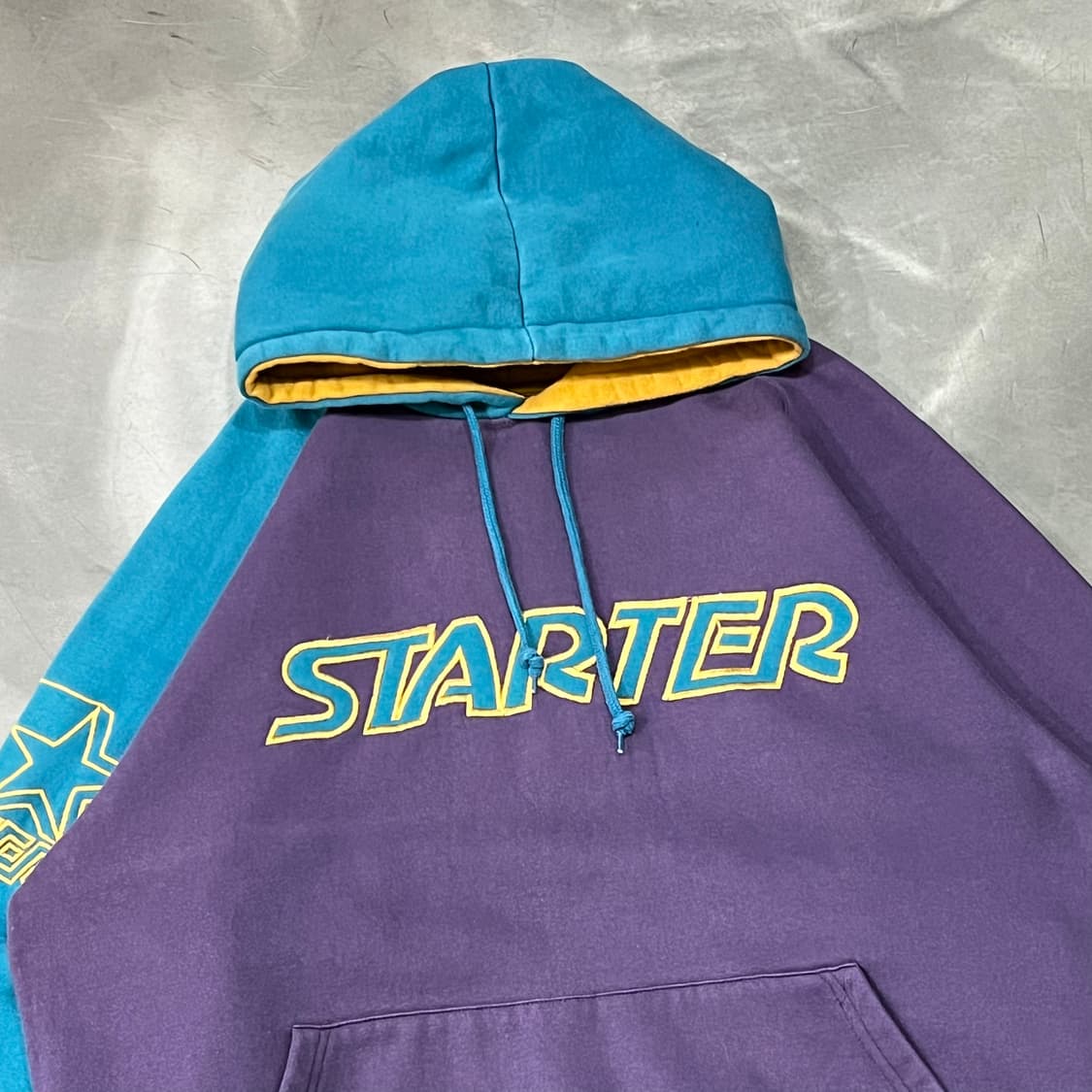  스타터 배색 로고 후드티 y15649 상품이미지3
