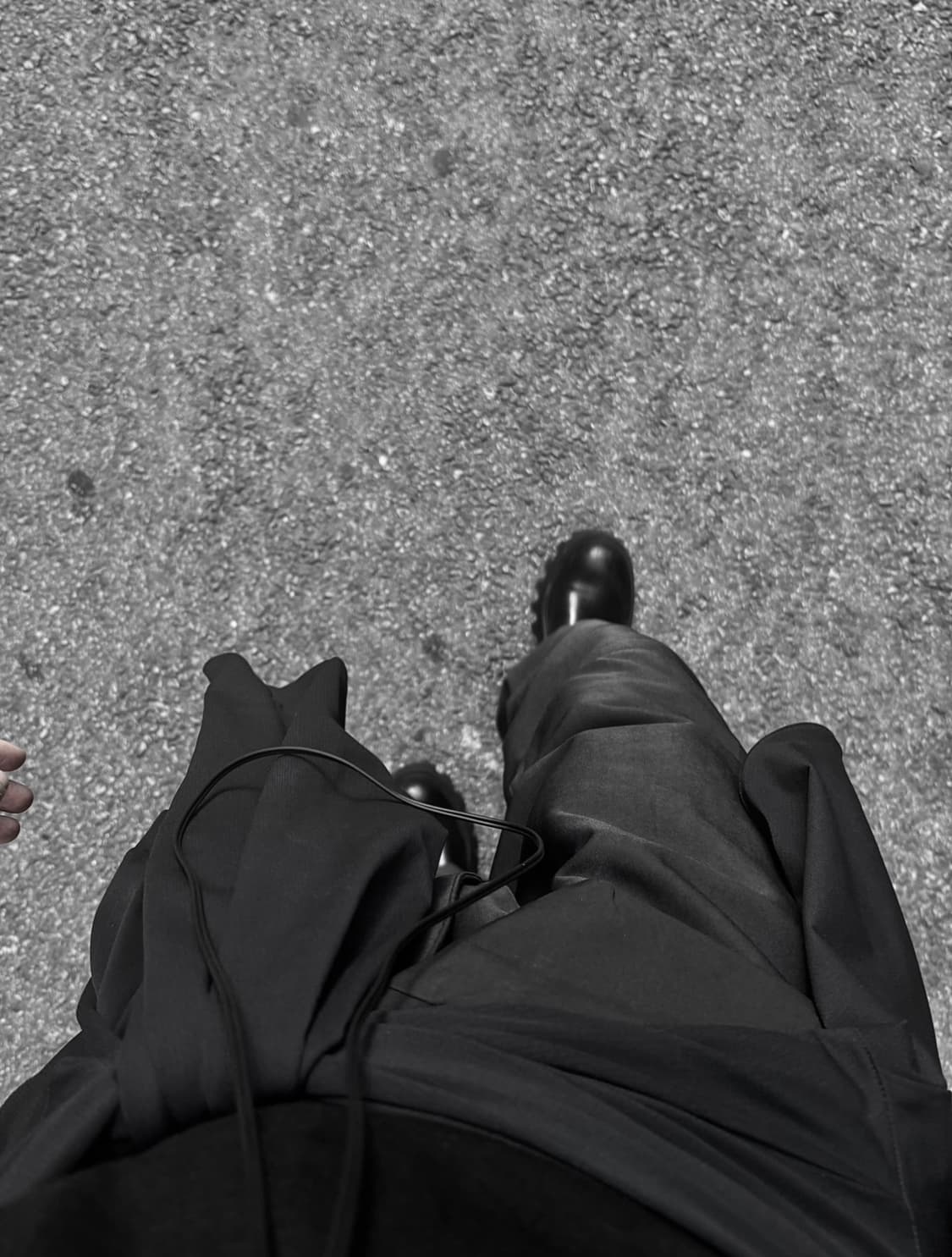 머듈l2 slash  trousers black 상품이미지1