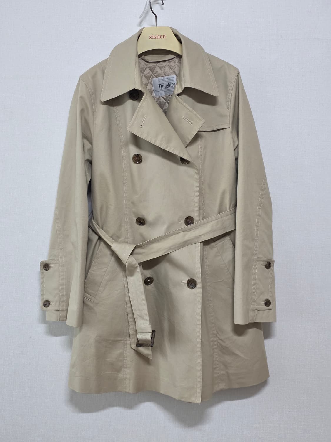 누빔 바바리 상품이미지1