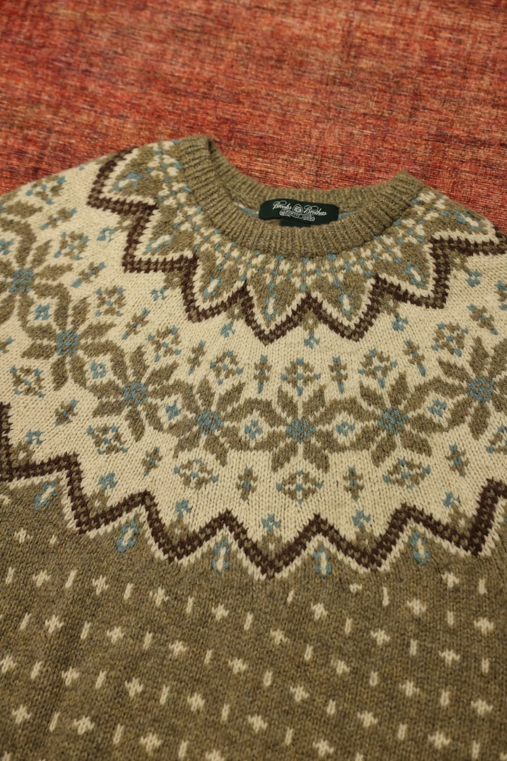 00s 빈티지 브룩스브라더스 페어아일 니트 판매 상품이미지5