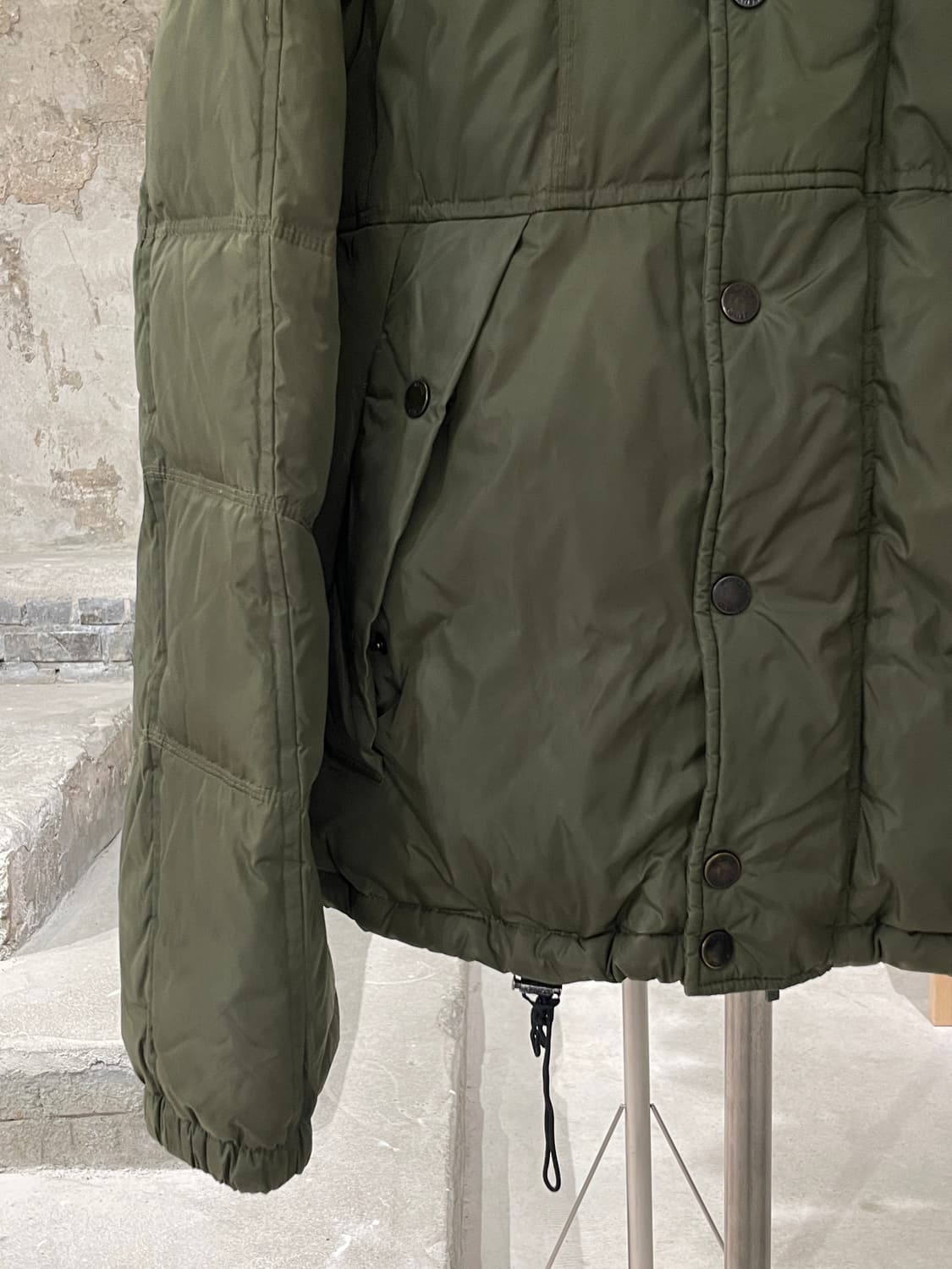 겐조 모스 그린 나일론 패디드 자켓 상품이미지4